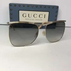 Gucci | Accessories | New Authentic Gucci Grey Square Ladies  display picture 1